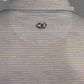 Grey Dashed Lines Men's Polo